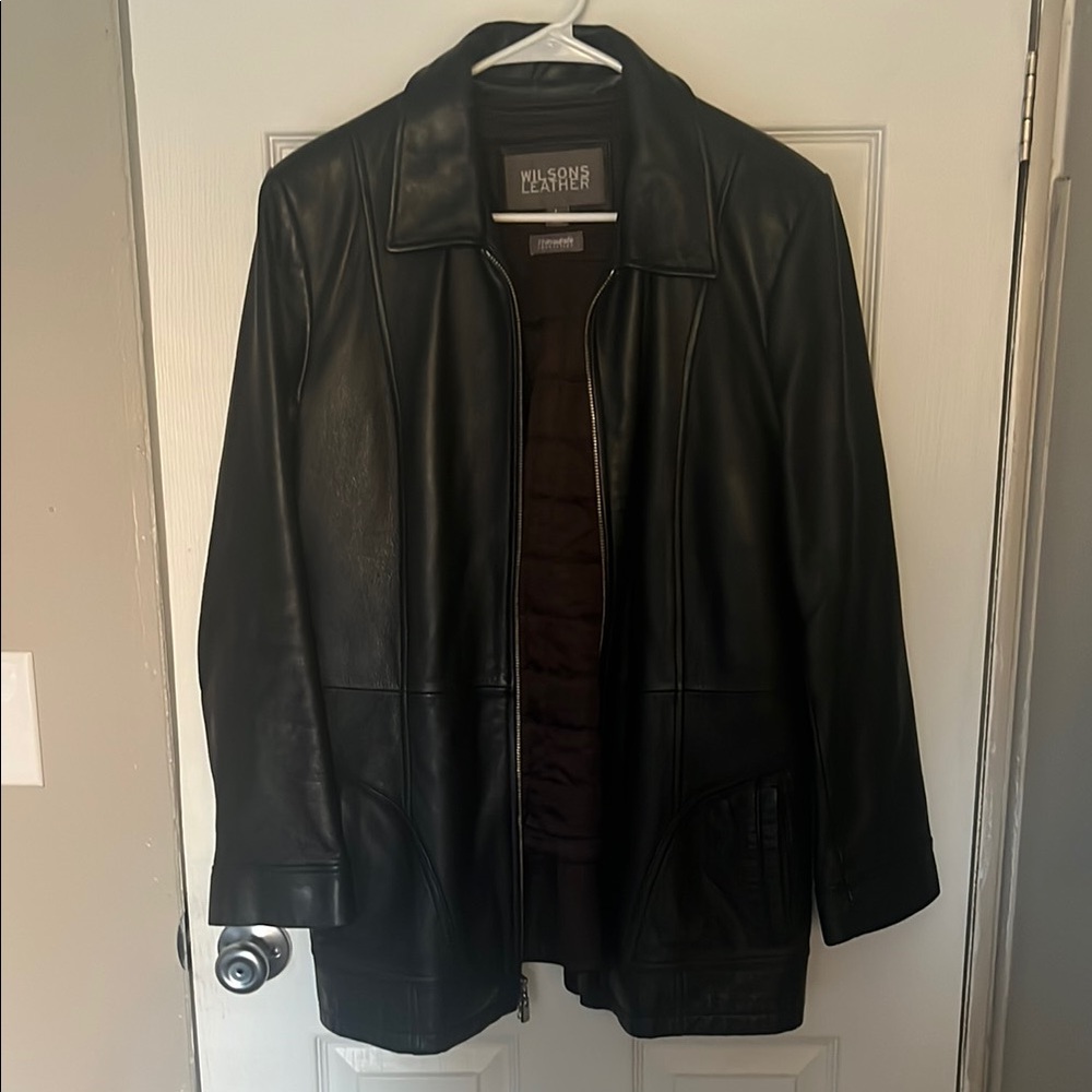 Wilsons Leather Men's Black Jacket